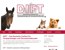 Tablet Screenshot of dift-info.de
